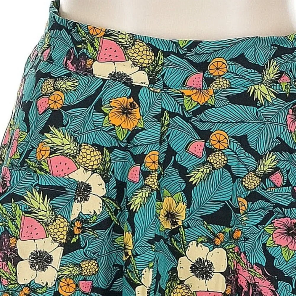 Banned Apparel Retro Floral Skirt - Picture 2 of 4